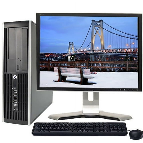 Restored HP Elite 6005 Desktop PC System Windows 10 2.8GHz Athlon Processor 4GB Ram (Refurbished)