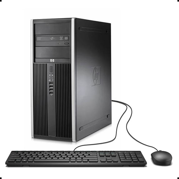 Restored HP Elite 8100 Tower Business Desktop Computer PC, Intel Core i3-530 2.93GHz, 8G DDR3, 1T, DVDRW, WiFi, BT, DP, VGA, Windows 10 Pro 64 Bit-Multi-Language Supports English/Spanish/French (Refurbished)