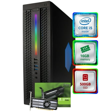 Restored HP Elite Gaming Desktop Computer Intel Quad Core i5 3.6Ghz 16GB Windows 10 (Refurbished)