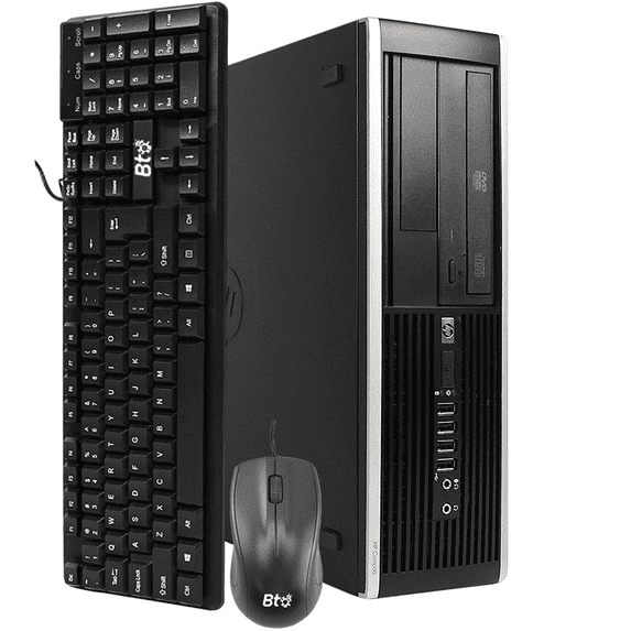 Restored HP Elite High Performance SFF Computer Desktop PC, Intel Core i5 3.1GHz, Processor, 8GB Ram, 120GB M.2 SSD, 2TB Hard Drive, BTO Wireless Keyboard & Mouse, Wifi (Refurbished)
