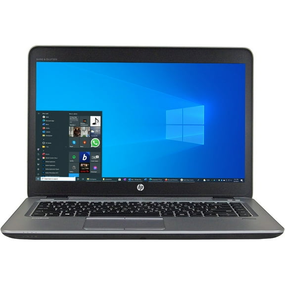 Restored HP EliteBook 745 G4 Laptop PC | 14" Laptop | AMD Pro A10 (2.4 GHz) | 16GB RAM | 128GB SSD | Windows 11 Home | Home or Office