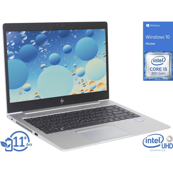Restored HP EliteBook 840 G6 Notebook, 14" FHD Display, Intel Core i5-8265U Upto 3.9GHz, 8GB RAM, 512GB NVMe SSD, HDMI, Thunderbolt, Wi-Fi, Bluetooth, Windows 10 Pro (Refurbished)
