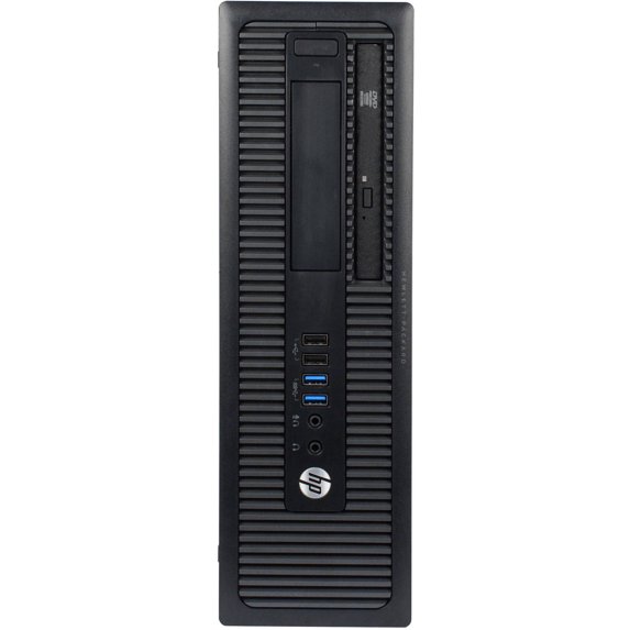 Restored HP EliteDesk 600G1 Small Form Factor Desktop PC with Intel Core i3-4330 Processor, 8GB Memory, 320GB Hard Drive and Windows 10 Pro (Monitor Not Included) (Refurbished)