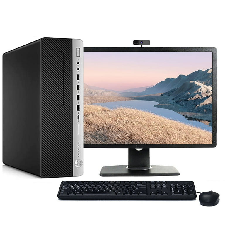 Restored HP EliteDesk 705 G4 Desktop Computer AMD Ryzen 5 Pro CPU