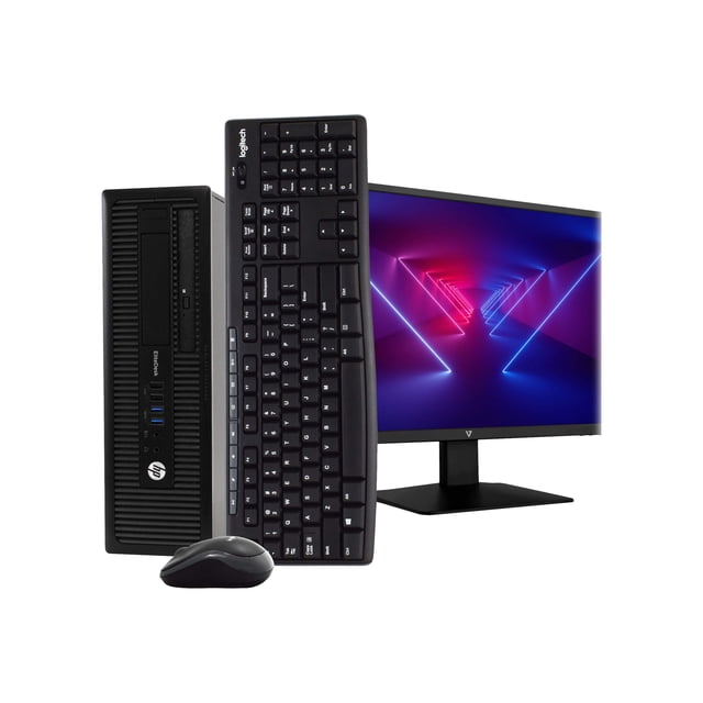 PC Fixe HP EliteDesk 800 G1 - I5-4570, 8Go RAM, SSD 256Go, Windows 11 Pro (Reconditionné)