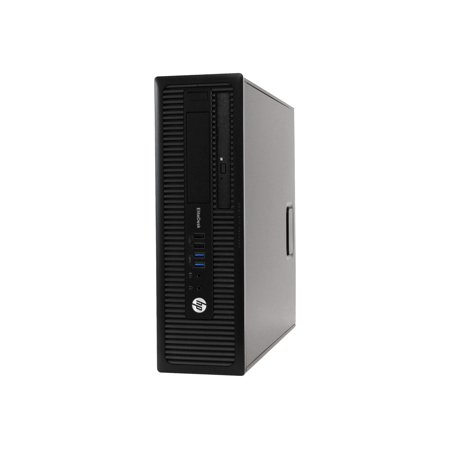 Restored HP EliteDesk 800 G1 Desktop Tower Computer, Intel Core i7, 8GB RAM, 240GB SSD, DVD-ROM, Windows 10 Pro, Black (Refurbished)