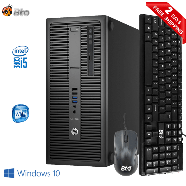 Renewed i5 Mini PC: HP EliteDesk 800 G2 