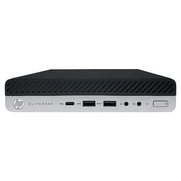 Restored HP EliteDesk 800 G3 Micro Desktop Intel Core i5-6500T 2.5GHz 16GB RAM 512GB SSD Wi-Fi Windows 10 Pro PC (Refurbished)