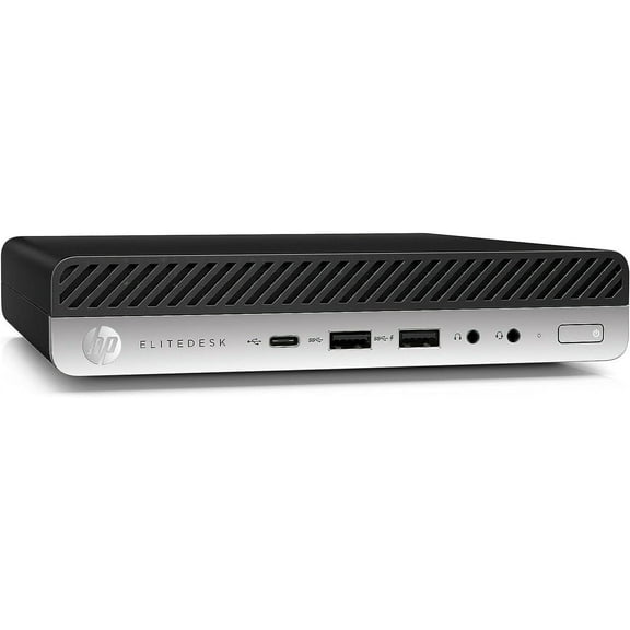 Restored HP EliteDesk 800 G4 Tiny/Mini/Micro Desktop (I5-8500T / 16GB / 256 GB/ Windows 10) (Refurbished)