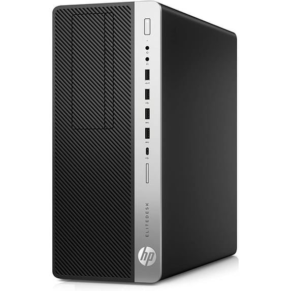Restored HP EliteDesk 800 G4 Tower Desktop Computer | Intel Hexa-Core i5-8500 (3.0 GHz) | 8GB RAM | 1TB SSD | Windows 11 Pro | Home or Office PC (Refurbished)
