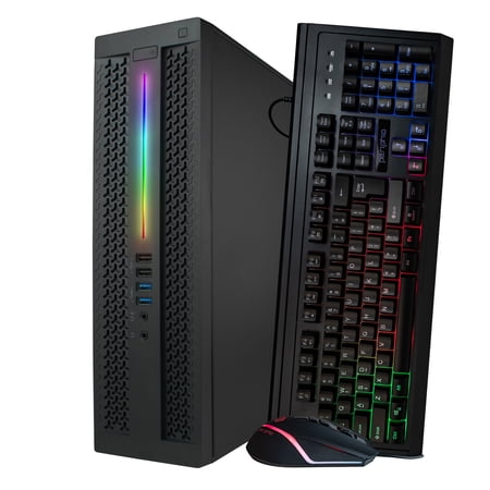Restored HP EliteDesk 800G1 Small Desktop Computer (SFF) | Quad Core Intel i5 (3.6GHz Turbo) | 16GB RAM | 500GB SSD + 1TB HDD | 5G-WIFI + Bluetooth | Win 10 Pro | RGB Mouse + Keyboard (Refurbished)
