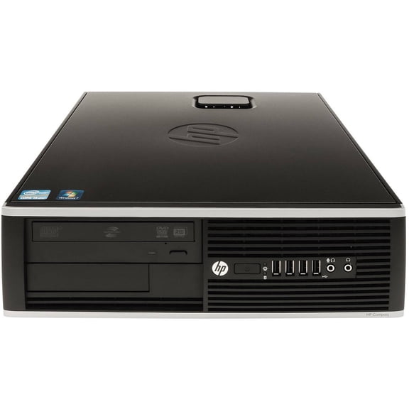 Restored HP EliteDesk 8200 Desktop Tower Computer, Intel Core i5, 4GB RAM, 320GB HD, DVD-RW, Windows 10 Professional, Black (Refurbished)