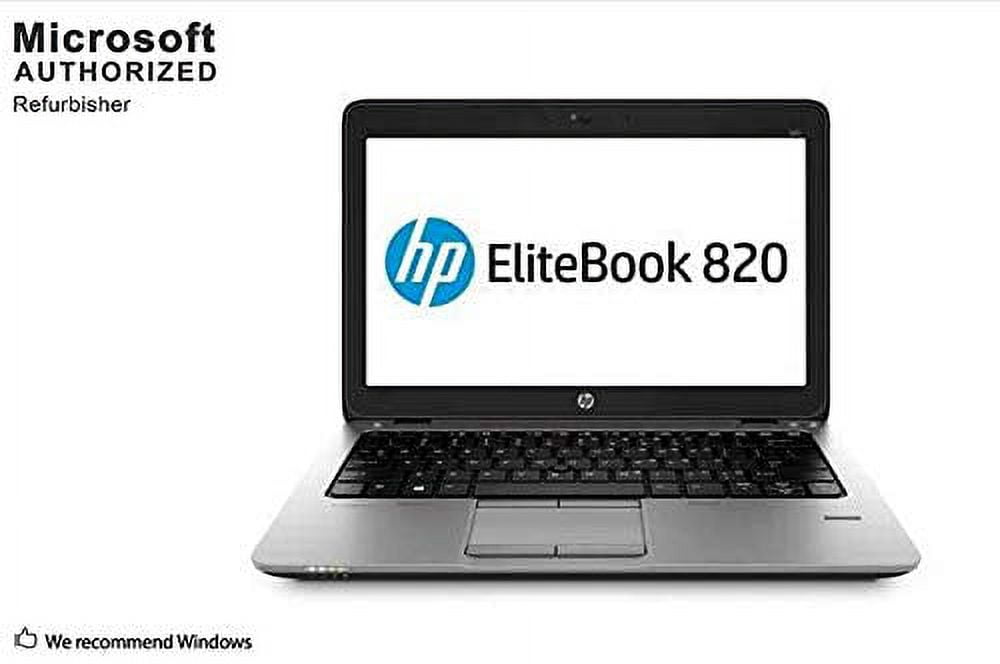 Restored HP Elitebook 820 G3 Business Laptop, 12.5 HD Display, Intel Core i5-6300U  2.4Ghz, 8GB RAM, 256GB SSD, 802.11 AC, Windows 10 Professional  (Refurbished) - Walmart.com