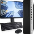 thumbnail image 1 of Restored HP G3 Desktop Computer PC SFF Intel Quad Core i7-6700 Processor, 16GB DDR4 Ram, 1TB SSD, New 22" LED Screen Bto Wi-Fi Windows 10 Pro (Refurbished), 1 of 7