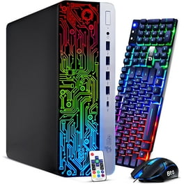 Foxtec Gaming PC, Intel Core i7 3.9GHz, 16GB RAM, 512GB SSD