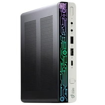 Restored HP G4 Desktop Computer Mini PC Intel Hexa Core i5-8500 32GB RAM 1 TB NVMe SSD, RGB Keyboard & Mouse, BTO Wi-Fi Windows 11 Pro (Refurbished)