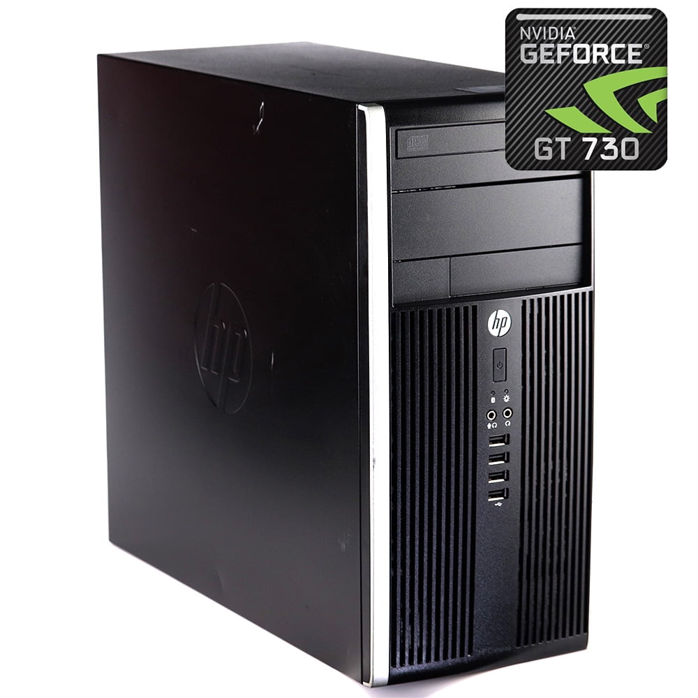 Restored HP Gaming Tower Computer Nvidia GT 730 Video Card Core i5