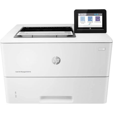 Restored HP LaserJet Managed E50145dn Monochrome Laser Printer