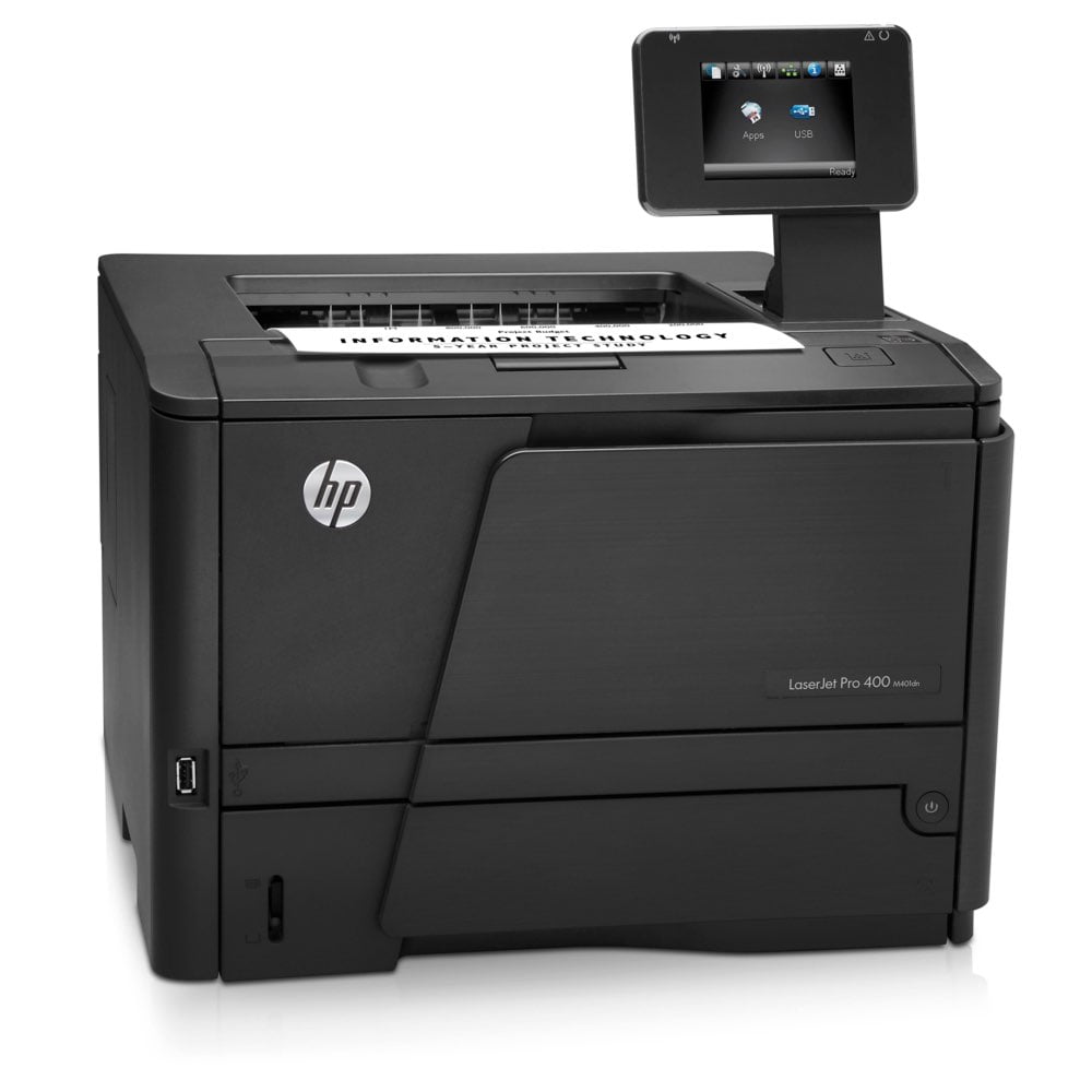 HP LaserJet M401DN Renewed Laser Printer – Fast 35ppm Printing For Office, Includes Toner & Warranty