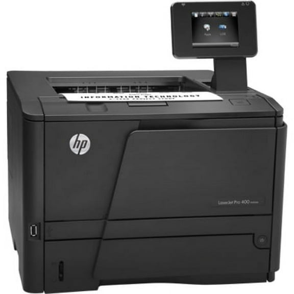 Restored HP LaserJet Pro 400 M401DN Desktop Laser Printer, Monochrome (Refurbished)