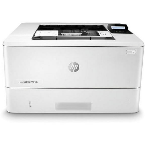 Restored HP LaserJet Pro M404 M404dn Laser Printer - Monochrome 40 ppm Mono - 4800 x 600 dpi Print - Automatic Duplex Print - 350 Sheets Input - Gigabit Ethernet (Refurbished)