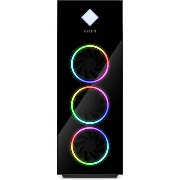 Restored HP Omen 45L GT22 Intel Desktop (2023) | Core i7 - 13700KF - 12TB HDD + 1TB SSD Hard Drive - 128GB RAM - Nvidia GeForce RTX 4090 | 16 cores @ 5.4 GHz - 24GB GDDR6X Win 11 Pro Black (Refurbished)