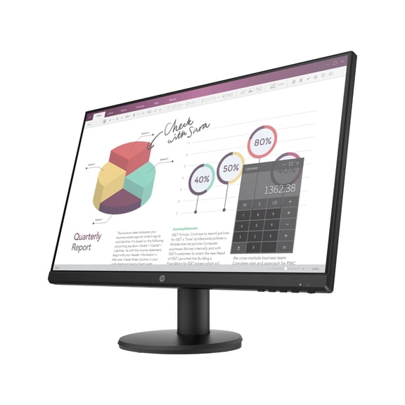 HP P24v G4 Widescreen Full HD IPS LCD Monitor