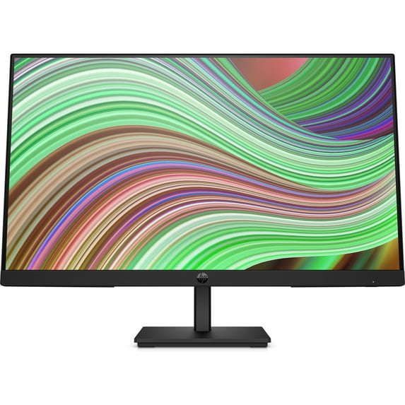 Restored HP, P24v G5, FHD Computer Monitor, 75Hz, VESA Mountable Low Blue Light, Black/23.8 Inch, 1, 1, 1