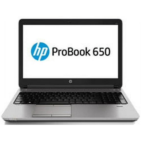 Restored HP ProBook 650 G1 Notebook - Intel Core i5 - 4300M / up to 3.3 GHz - Win 7 Pro 64-bit (includes Win 8 Pro License) - HD Graphics 4600 - 4 GB RAM - 500 GB HDD - DVD SuperMulti - 15.6" TN Full HD SVA eDP anti-glare 1920 x 1080 (Full HD) - Gigabit Ethernet