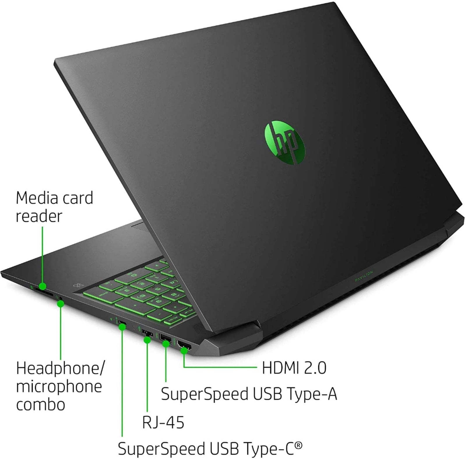 Restored HP Pavilion Gaming 16a0000 Laptop | 16" 1920x1080 FHD | Core i5  10300H  512GB SSD Hard Dri