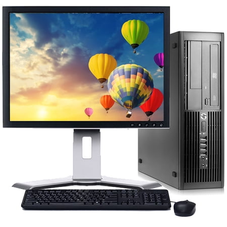 Restored HP Pro 4300 Desktop Computer SFF Core i5 Processor 8GB Memory 500GB HD DVD Wi-fi 19" LCD Keyboard and Mouse - Windows 10 PC (Refurbished)