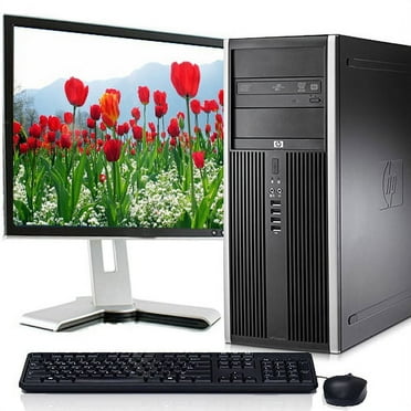 Restored HP Pro/Elite Desktop Computer PC with an Intel Core i5 Processor 4GB RAM 250GB HD DVD-RW Wifi and a 17" Monitor Windows 10 (Refurbished)