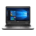 thumbnail image 1 of Restored HP ProBook 14" Business Laptop, Intel Core i5, 8GB RAM, 256GB SSD, Windows 10, Silver, 640-G2 (Refurbished), 1 of 1