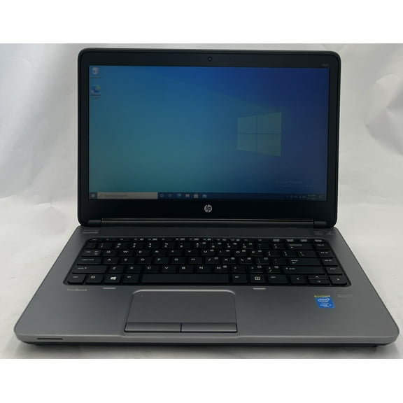 Restored HP ProBook 640 G1 Laptop- 240GB SSD, 8GB RAM, Intel i7-4610M CPU, Windows 10 Pro- (Refurbished)