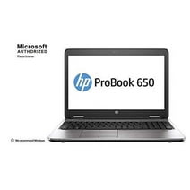 Restored HP ProBook 650 G2,15.6 Inch Business Laptop PC, Intel Core i5 6300U up to 3.0GHz, 16 GB DDR4, 512 GB SSD, WiFi, DVD, VGA, DP, Win 10 Pro 64 Bit (Refurbished)