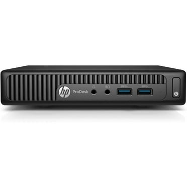 Restored HP ProDesk 400 G2 Mini Desktop PC, Intel Core i3-6100T 3.20GHz, 8GB DDR4 RAM, 256GB SSD, WiFi, Win-10 Home x64 (Refurbished)