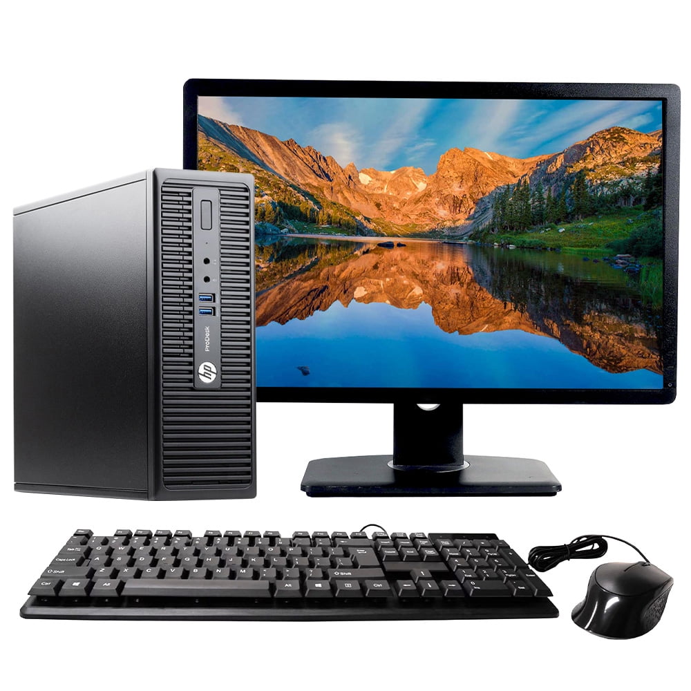 Restored HP ProDesk 400 G3 Desktop Intel Core i3-6100 3.7GHz