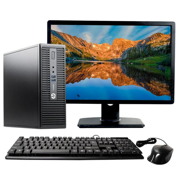 Restored HP ProDesk 400 G3 Desktop Intel Core i3-6100 3.7GHz