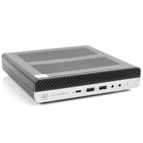 Restored HP ProDesk 400 G5 Micro Desktop Computer | Intel Hexa-Core i5-9500T (2.2 GHz) | 16GB RAM | 128GB SSD | Windows 11 | Home or Office PC (Refurbished)