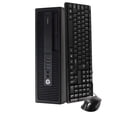 thumbnail image 1 of Restored HP ProDesk 600 G2 Desktop Computer, Intel Core i5, 8GB RAM, 2TB HD, DVD-ROM, Windows 10 Home, Black (Refurbished), 1 of 8