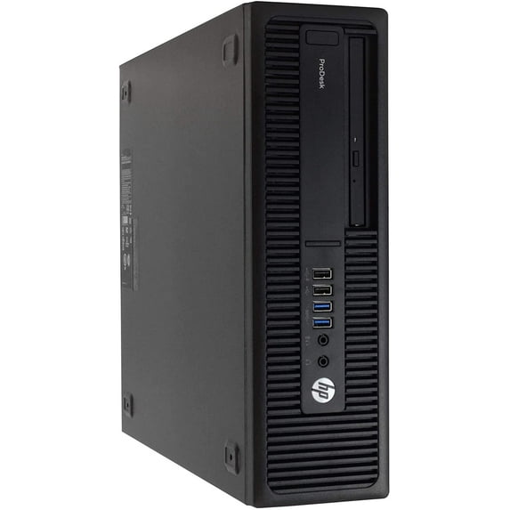 Restored HP ProDesk 600 G2 SFF Computer Desktop PC, Intel Core i5 3.2GHz Processor, 16GB Ram, 256GB M.2 SSD, BTO Wireless Keyboard & Mouse, Wifi (Refurbished)