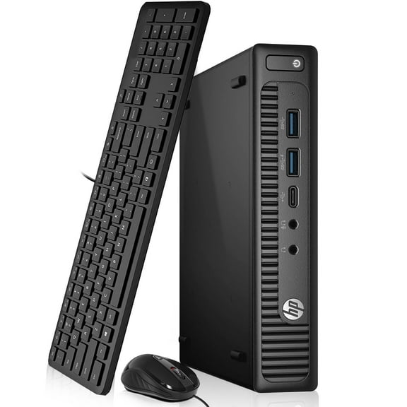 Restored HP ProDesk 600 G2 Tiny Desktop Computer PC, Intel Core i5-6500T, 16GB RAM, 512GB SSD, New BTO Wi-Fi, Windows 10 Professional (Refurbished)
