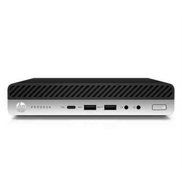 Restored HP ProDesk 600 G3 Micro Desktop Intel Core i5-6500T 2.50GHz 8GB RAM 256GB SSD Wi-Fi Windows 10 Pro PC (Refurbished)