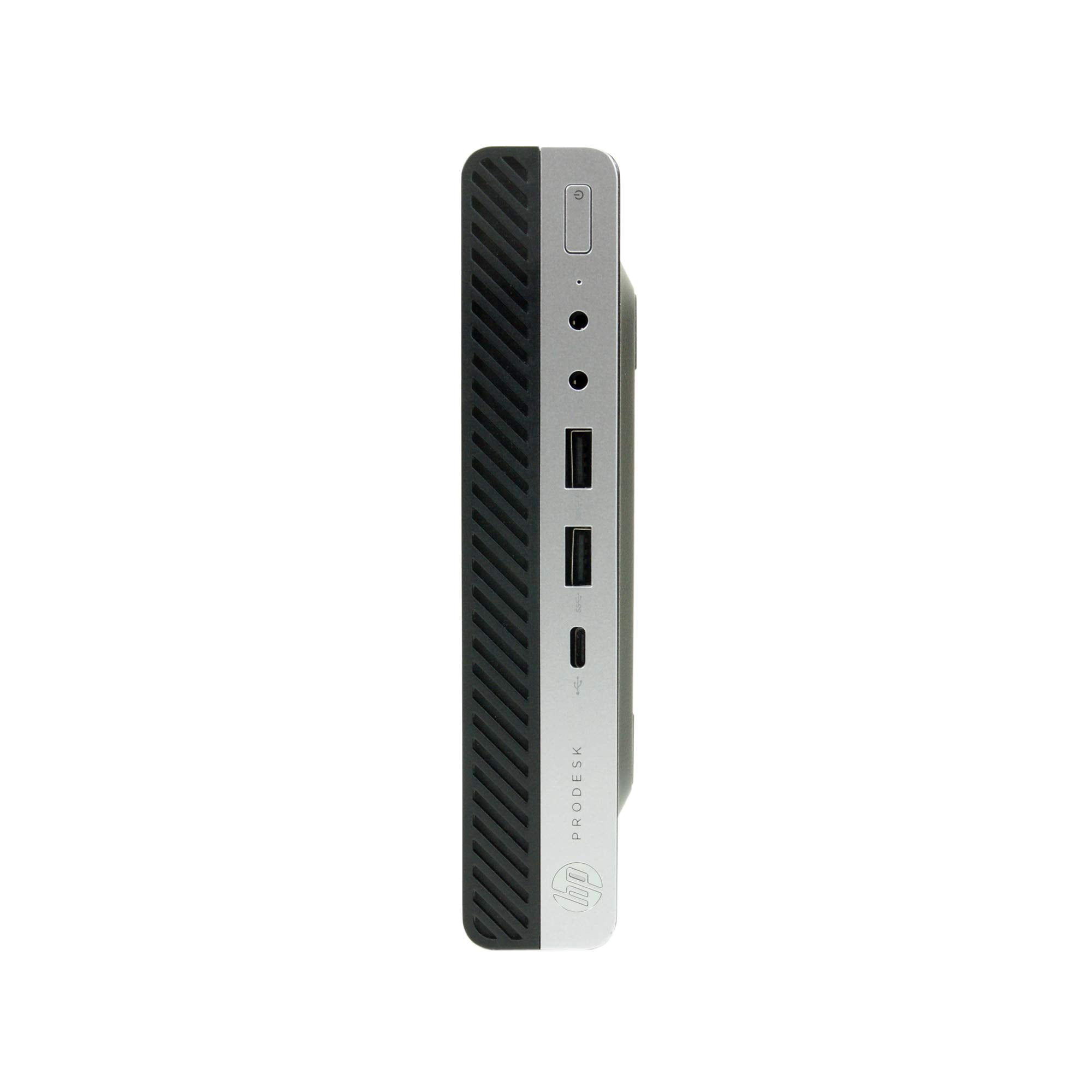 Restored HP ProDesk 600 G3 Mini Desktop | Core i5 - 6500T - 256GB SSD Hard Drive - 16GB RAM | 4 cores @ 3.1 GHz Win 10 Pro Black (Refurbished)