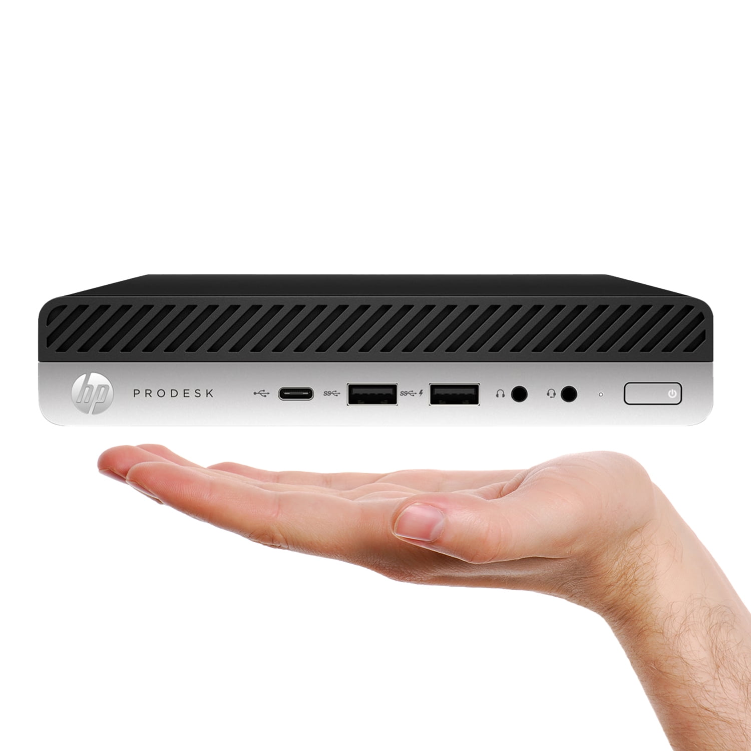 HP ProDesk 600 G3 Mini Desktop - Core i5 7500T Processor - 1TB SSD 16GB DDR4 RAM - Intel HD Graphics - Home/Office Computer - Windows 10 Pro - Black (Refurbished)