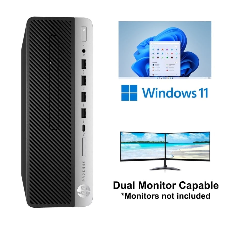 Restored HP ProDesk 600 G3 SFF Core i5 3.20GHz 16GB RAM 240GB SSD