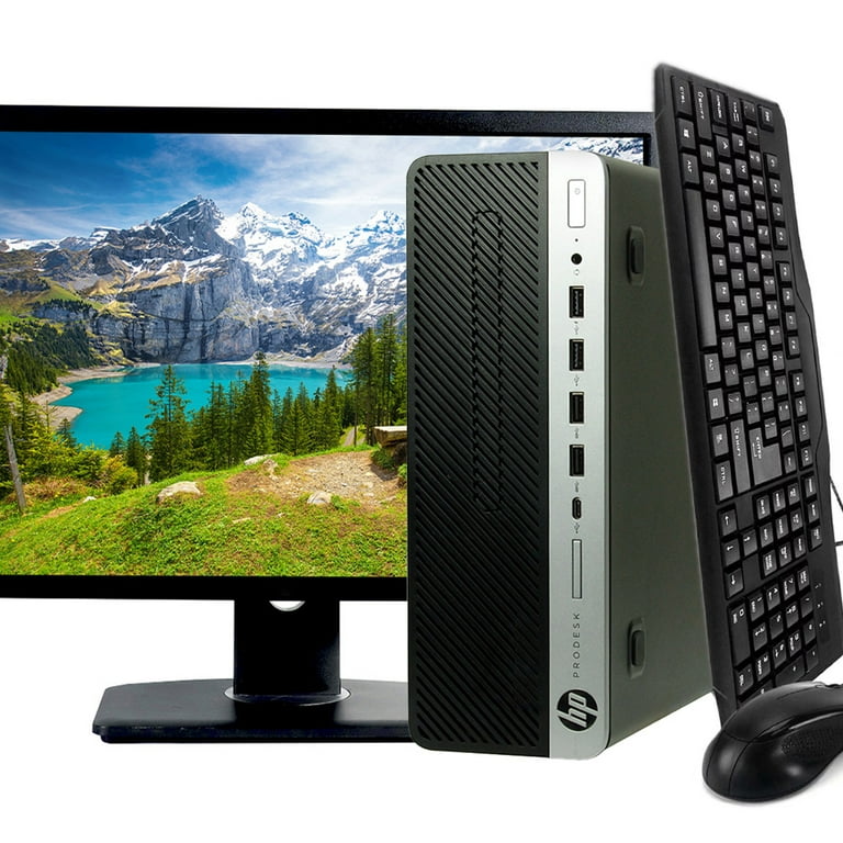 Restored HP ProDesk 600 G3 SFF Desktop Computer PC, 3.20 GHz