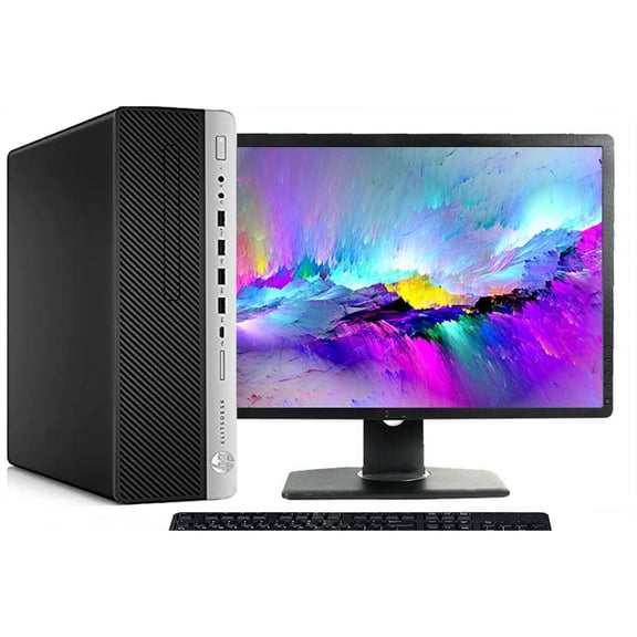 Restored HP ProDesk 600 G5 Small Form Factor Computer | Intel Core i5-9500 (3.0GHz) Processor | 8GB RAM | 256GB SSD | Windows 11 | 22" LCD (Refurbished)