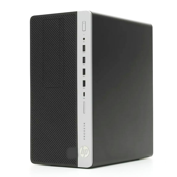 Restored HP ProDesk 600 G5 Tower Desktop Computer | Intel Hexa-Core i5-9500 (3.0 GHz) | 8GB RAM | 128GB SSD | Windows 11 | Home or Office PC (Refurbished)