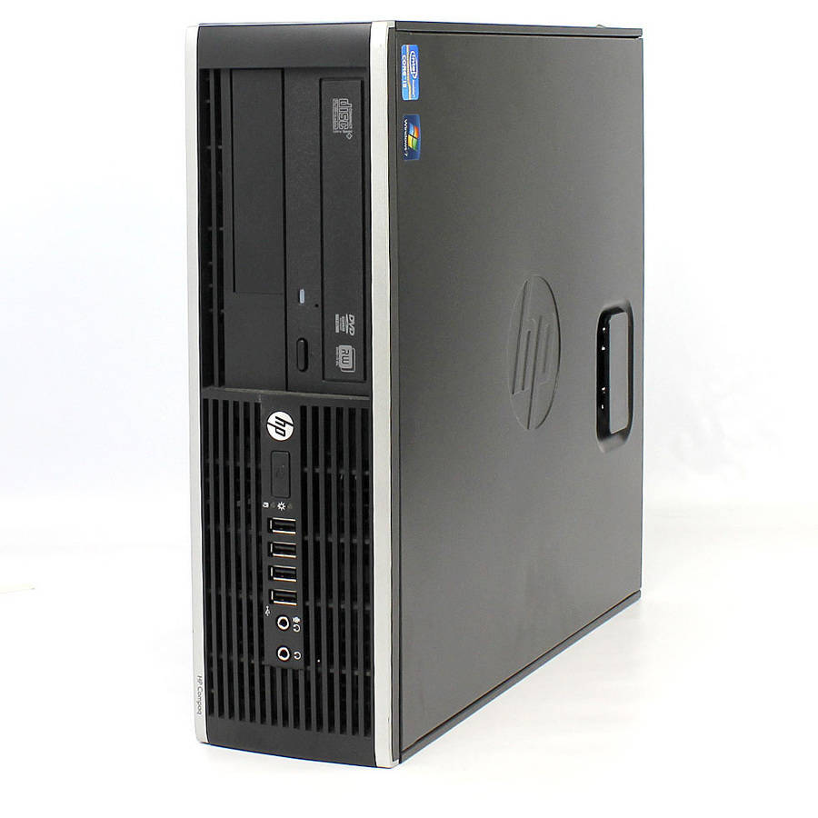 Restored HP ProDesk 6200 Desktop Tower Computer, Intel Core i5, 4GB RAM, 250GB HD, DVDROM, Windows 10 Professional 64Bit, Black (Refurbished) - image 1 of 3